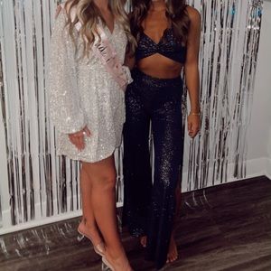 Lucy in the Sky Navy Shimmer Set